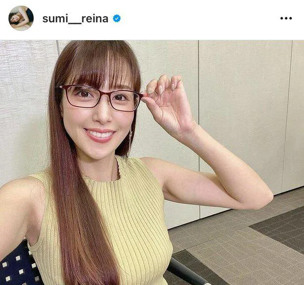 ※鷲見玲奈公式Instagram(sumi__reina)より