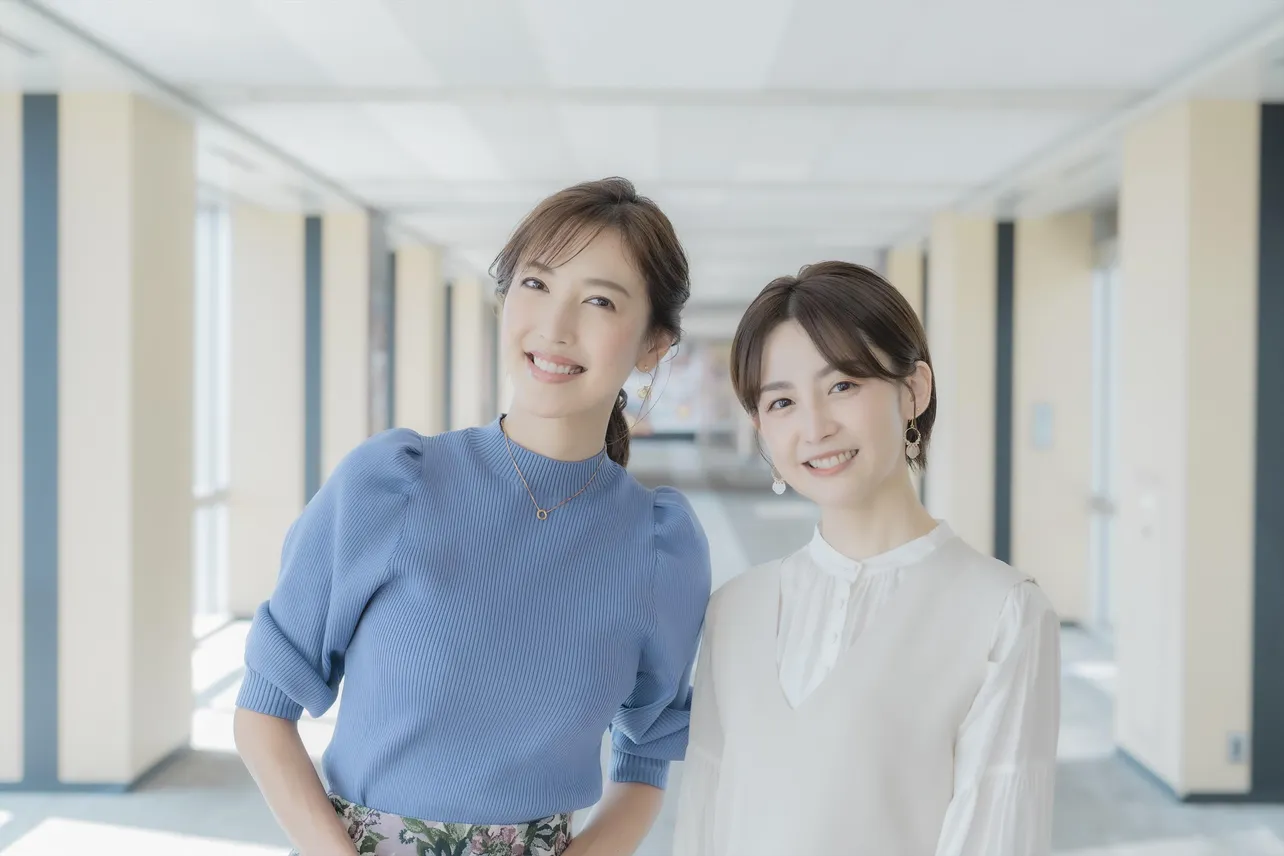 小澤アナと宮司アナは2015年入社の同期コンビ！　