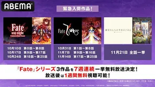 Fate Zero アニメ のあらすじ一覧 Webザテレビジョン