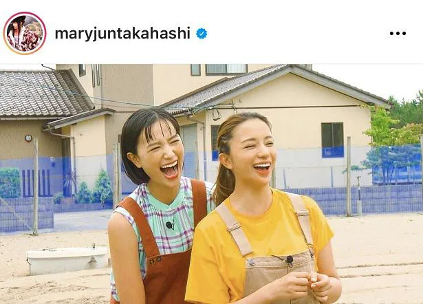 ※高橋メアリージュン公式Instagram(maryjuntakahashi)より