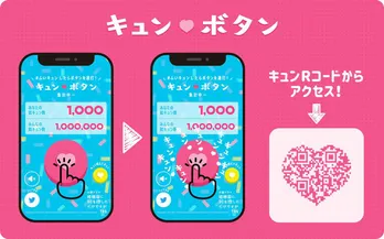 <婚姻届に判を捺しただけですが>ドラマを見ながら楽しめる「キュンボタン」がスタート