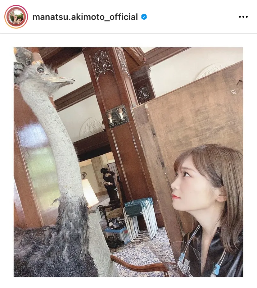 ※秋元真夏オフィシャルInstagram(manatsu.akimoto_official)より