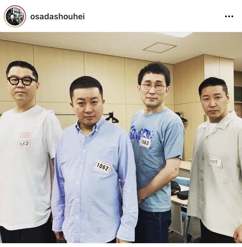 ※チョコレートプラネット長田庄平公式instagram(osadashouhei)より