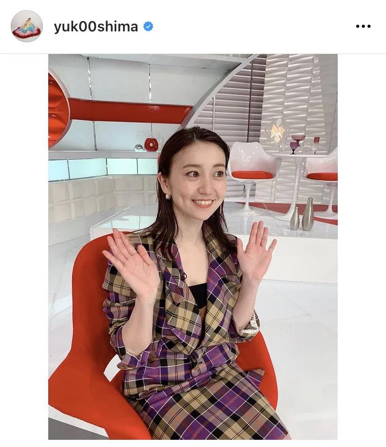 ※大島優子公式Instagram(yuk00shima)より