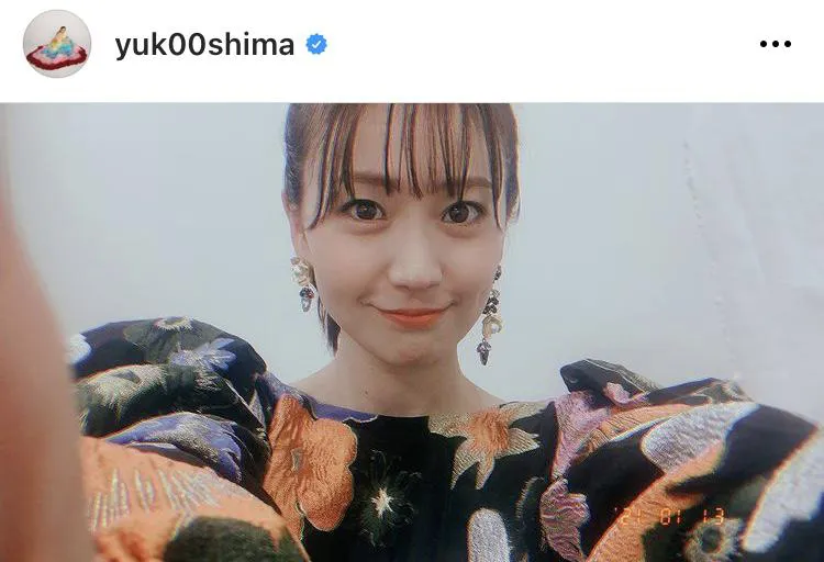 ※大島優子公式Instagram(yuk00shima)より