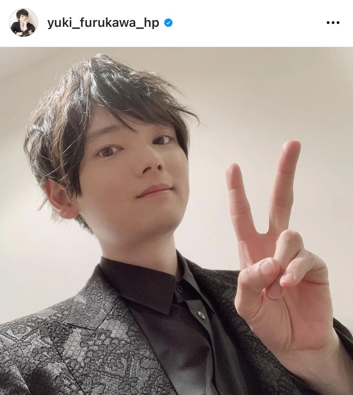 ※古川雄輝オフィシャルInstagram(yuki_furukawa_hp)より