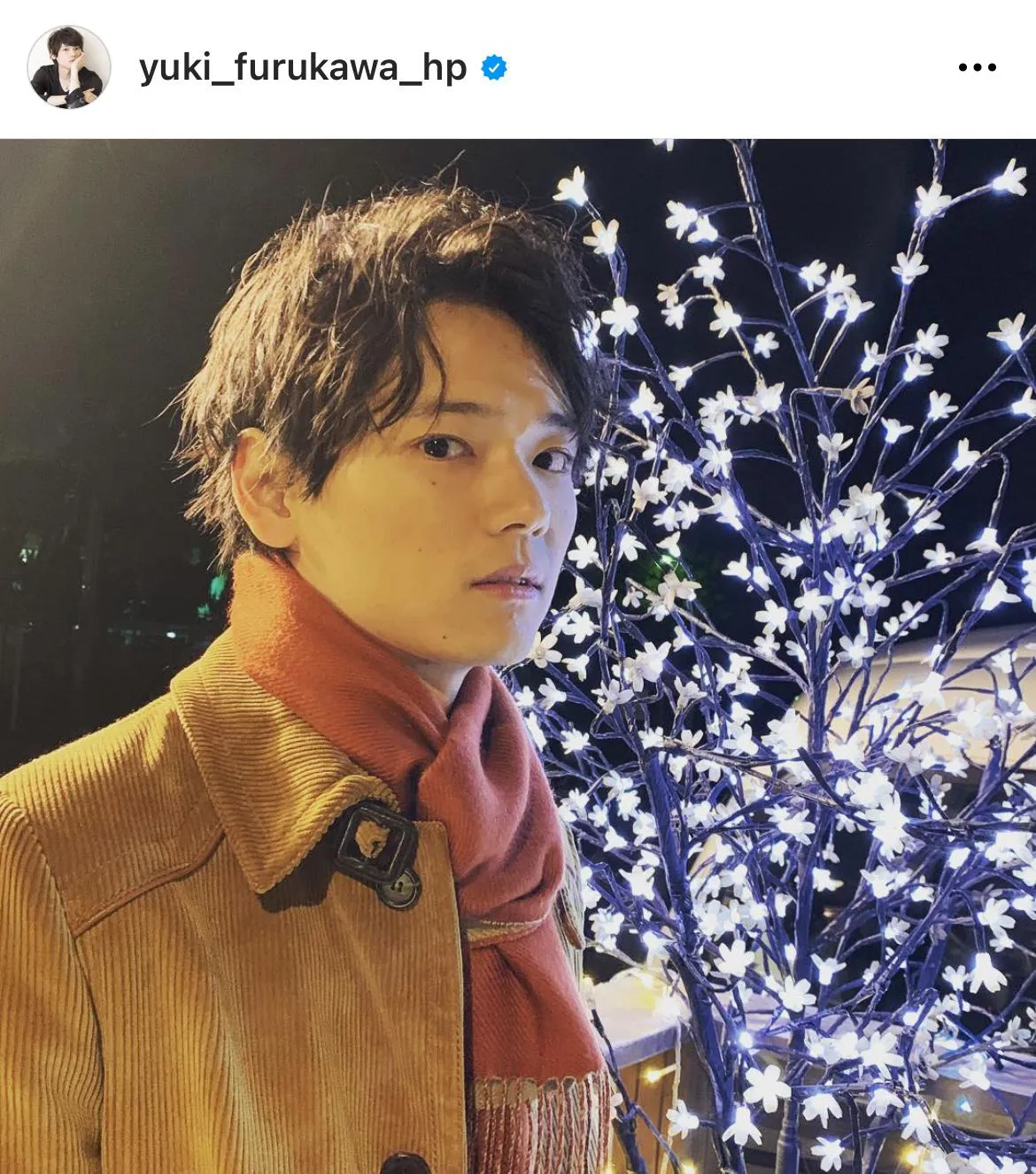 ※古川雄輝オフィシャルInstagram(yuki_furukawa_hp)より