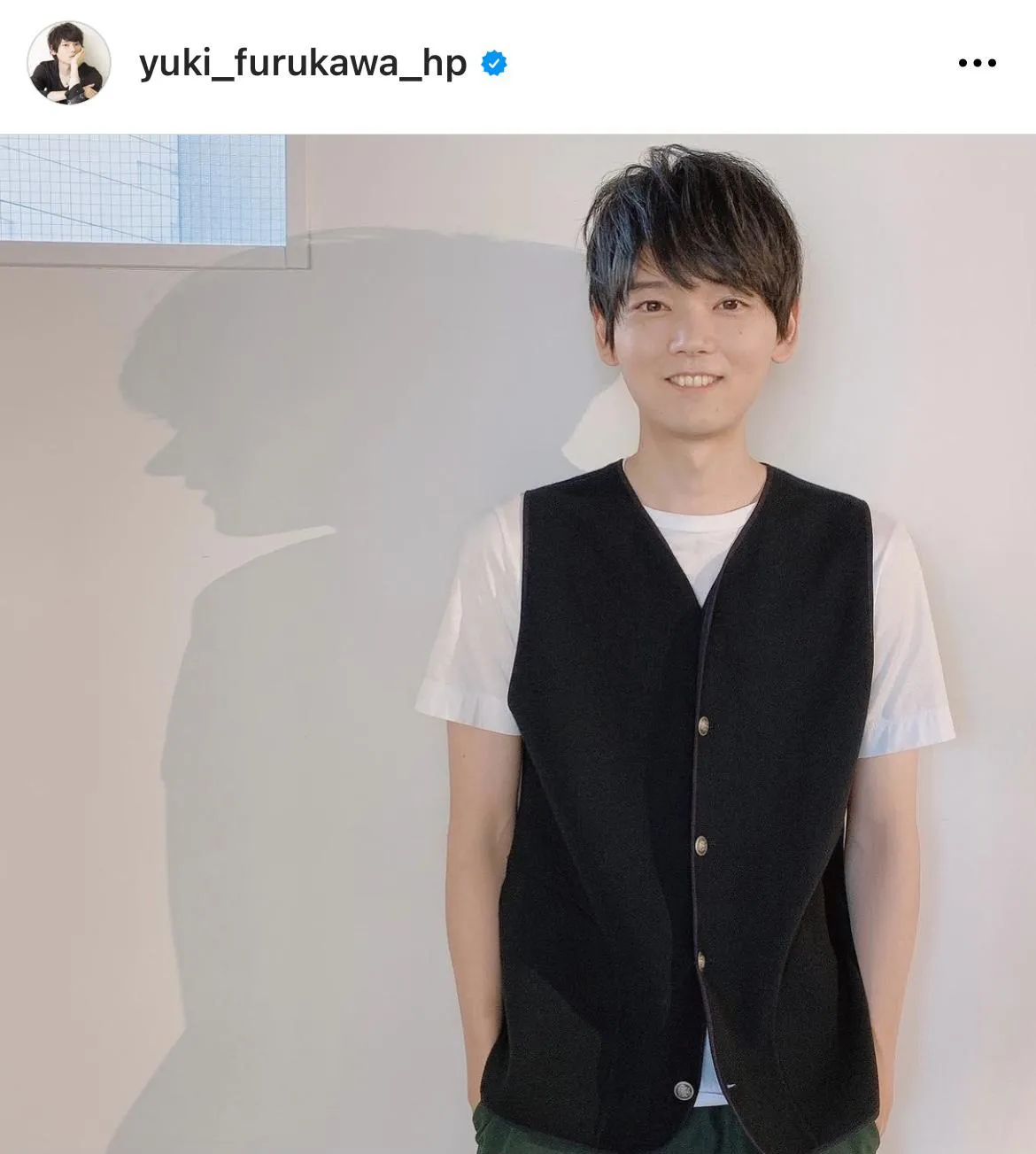 ※古川雄輝オフィシャルInstagram(yuki_furukawa_hp)より