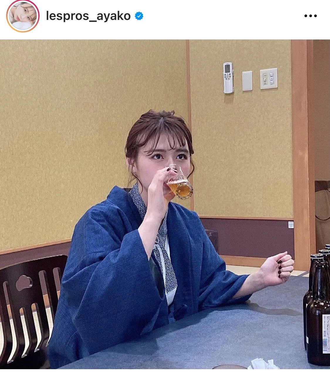 ※画像は井口綾子(lespros_ayako)公式Instagramより