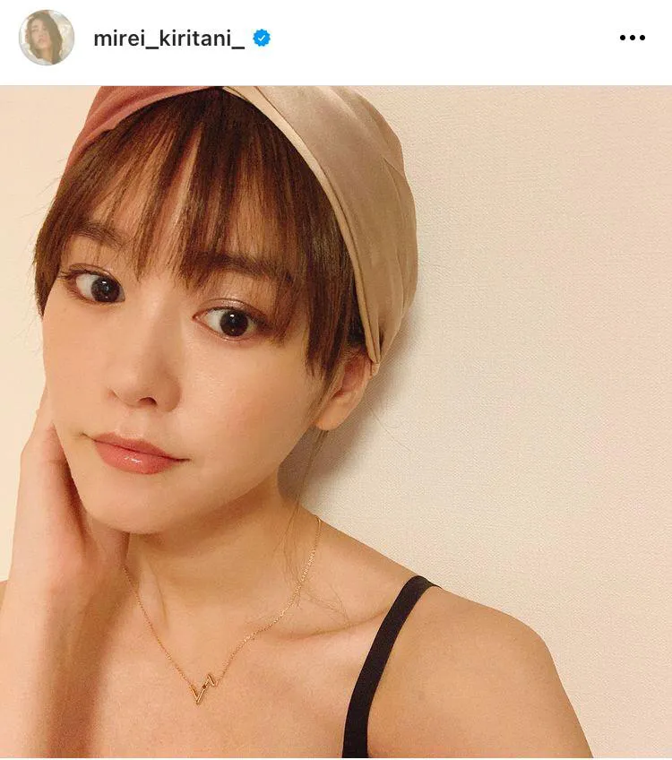 ※桐谷美玲オフィシャルInstagram(mirei_kiritani_)より