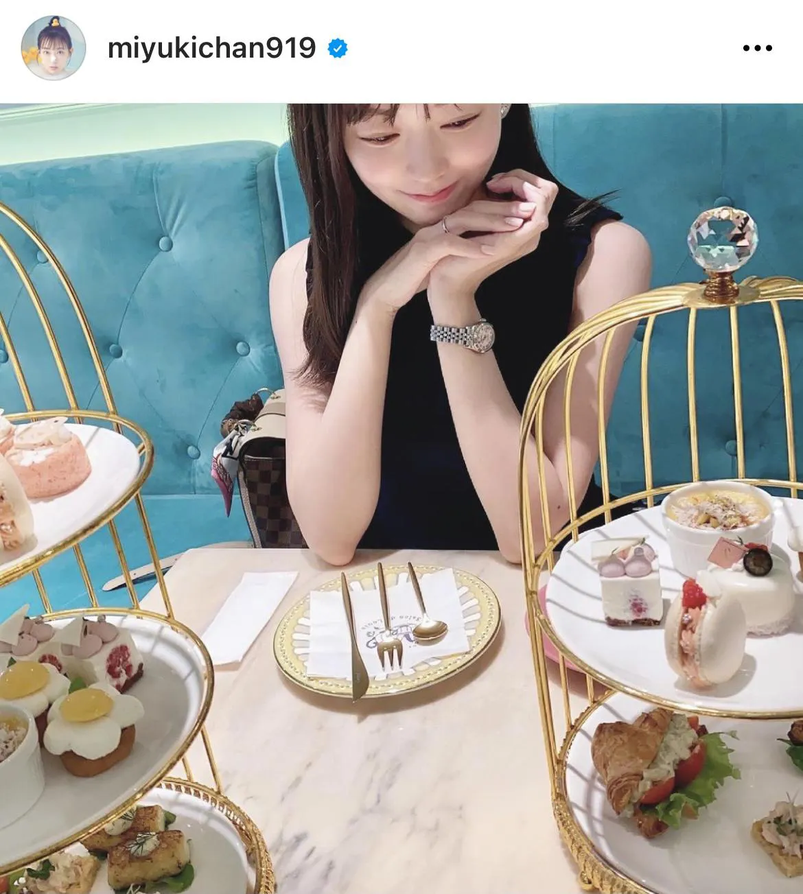 ※渡辺美優紀オフィシャルInstagram(miyukichan919)より