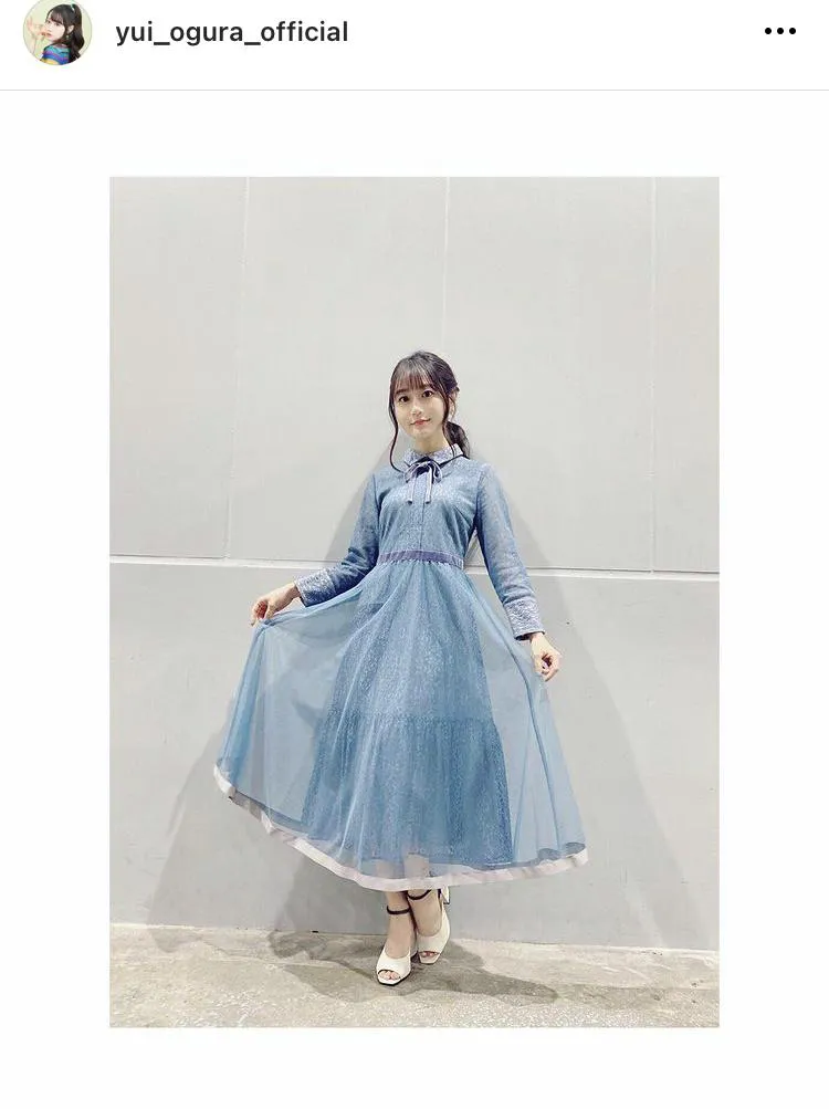 ※小倉唯写真集公式Instagram(yuicolore)より