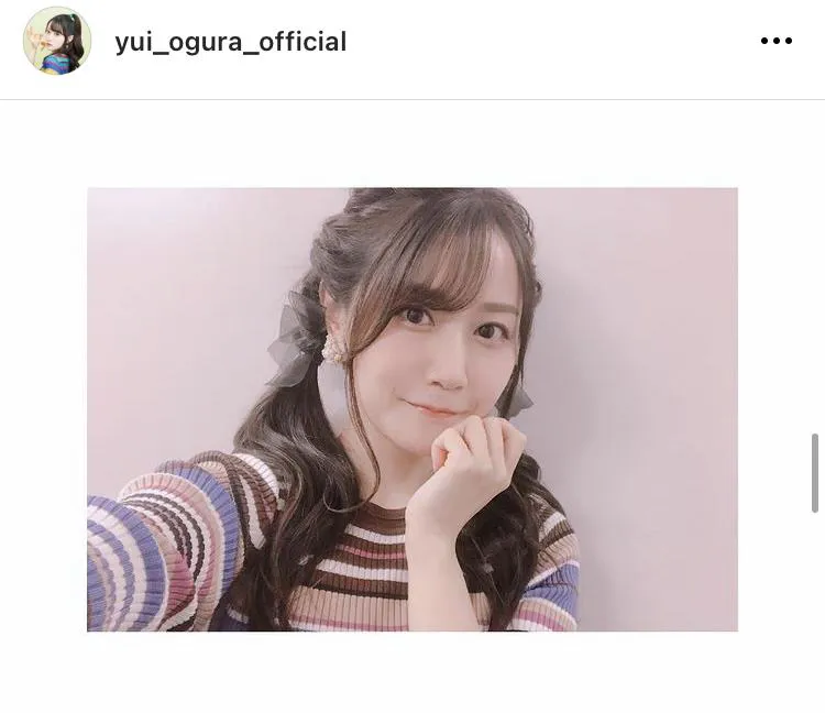 ※小倉唯写真集公式Instagram(yuicolore)より