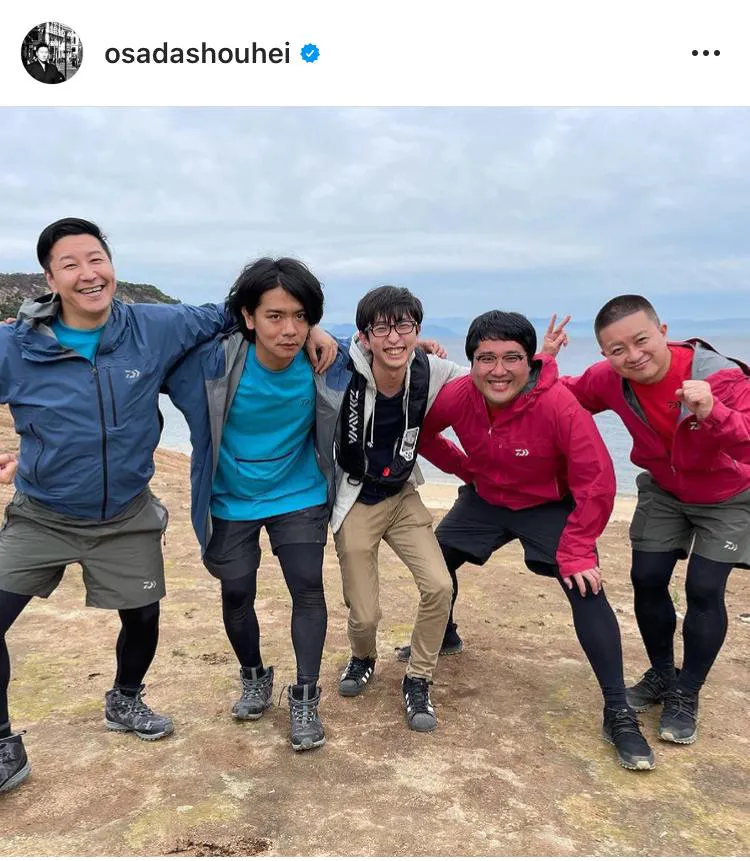 ※チョコレートプラネット長田庄平公式instagram(osadashouhei)より