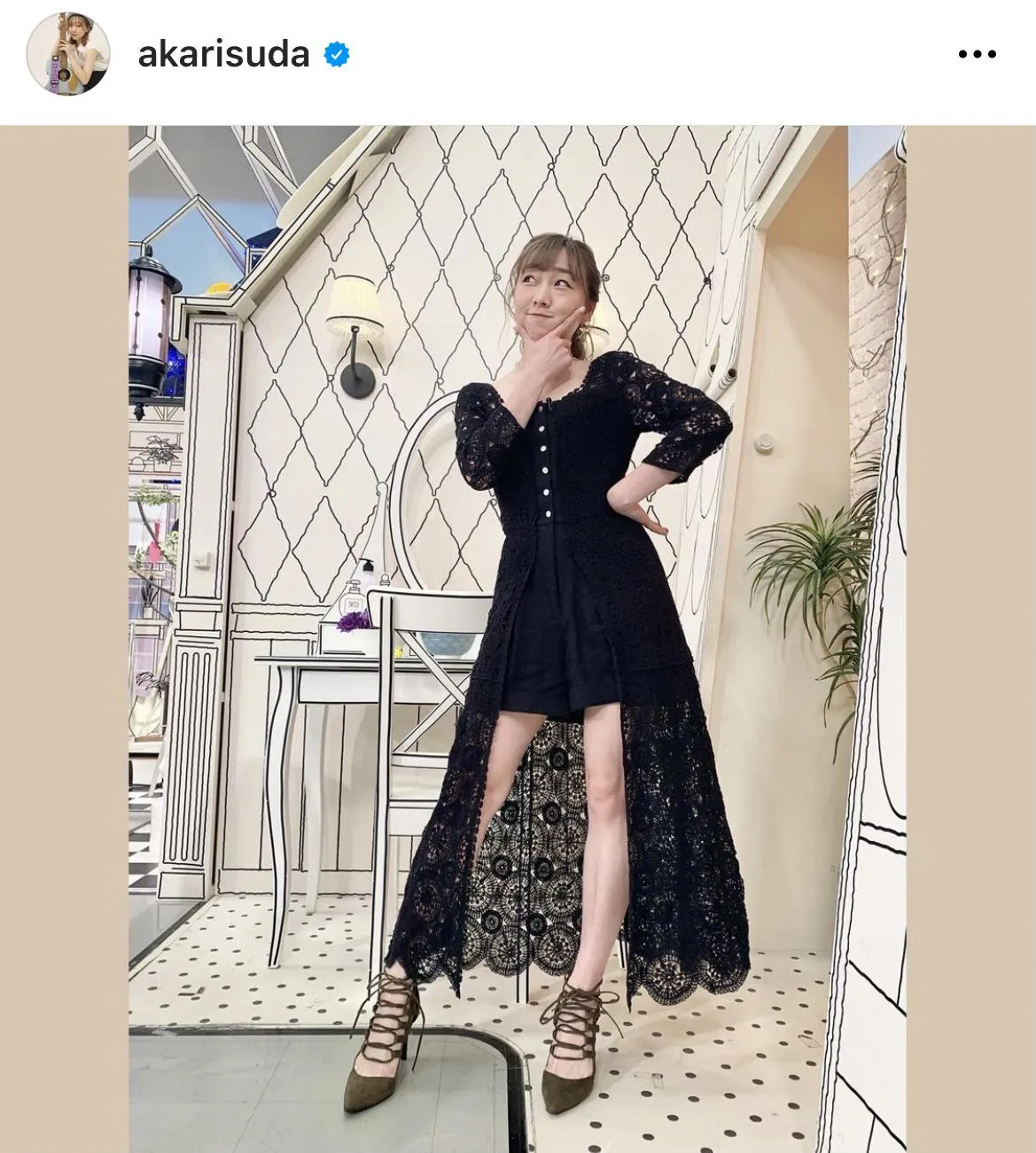 ※須田亜香里オフィシャルInstagram(akarisuda)より