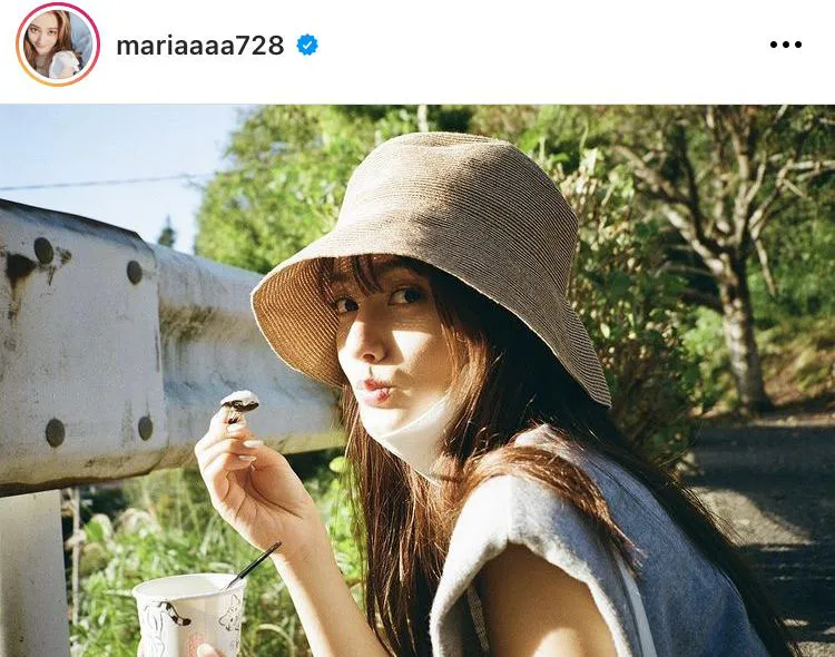 ※谷まりあ公式Instagram(mariaaaa728)より