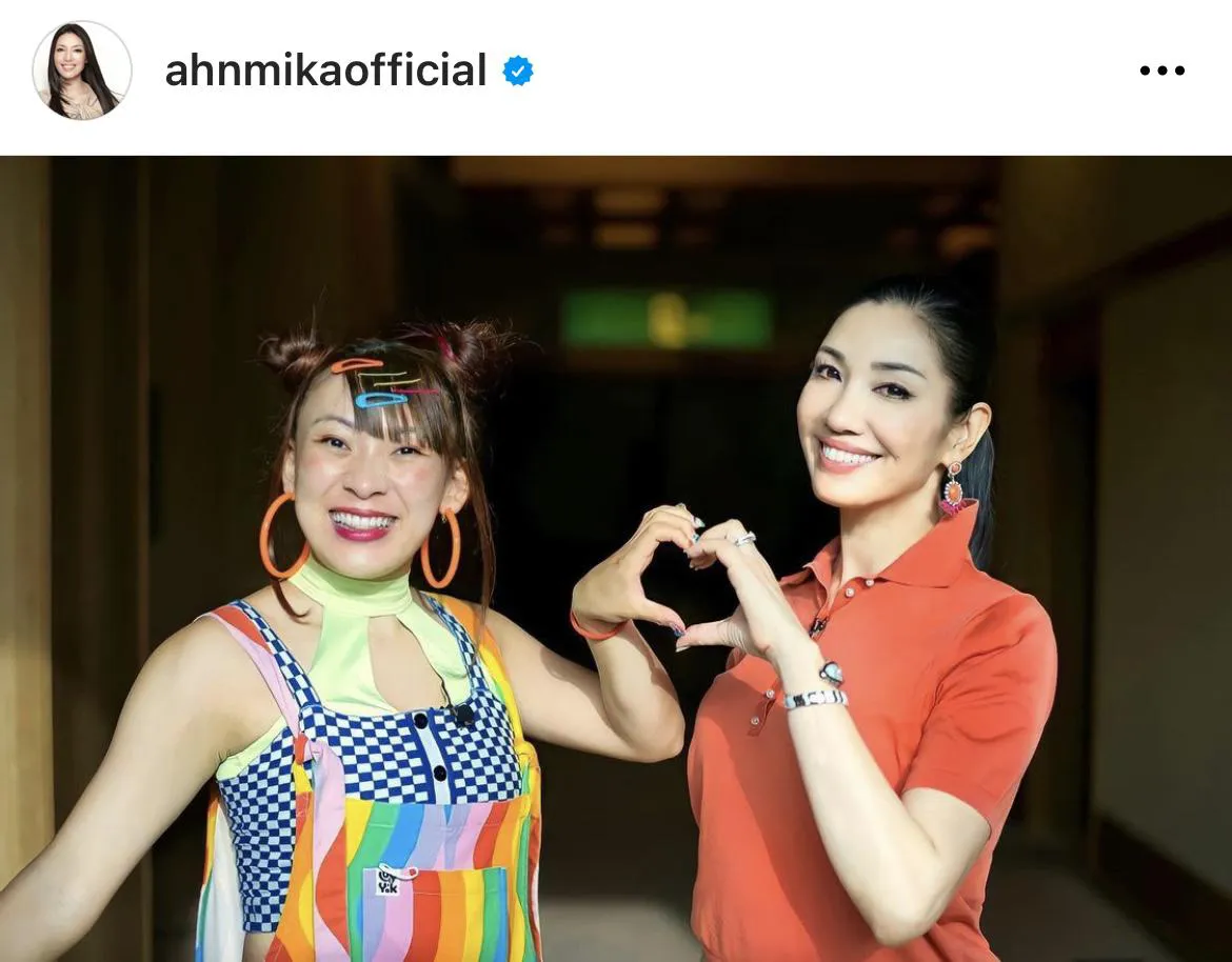 ※アンミカ公式Instagram(ahnmikaofficial)より