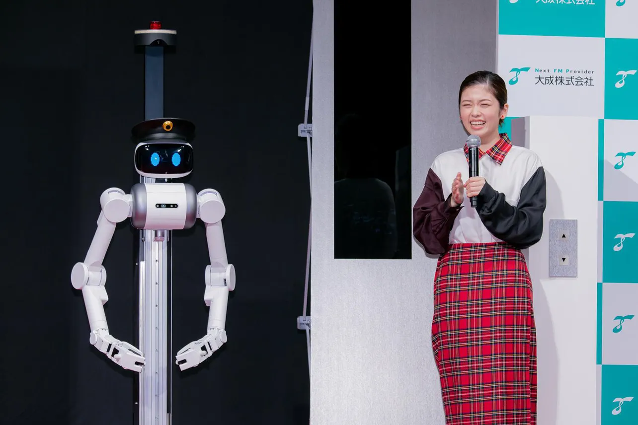 「警備ロボット『ugo TSシリーズ』事業戦略・新CM発表会より