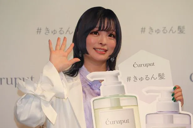 「curuput 発売記念プレス発表会」の様子