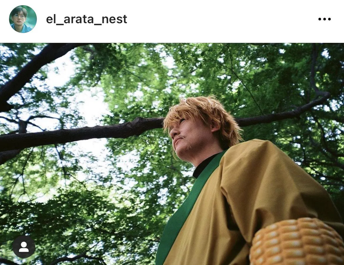 ※井浦新オフィシャルInstagram(el_arata_nest)より