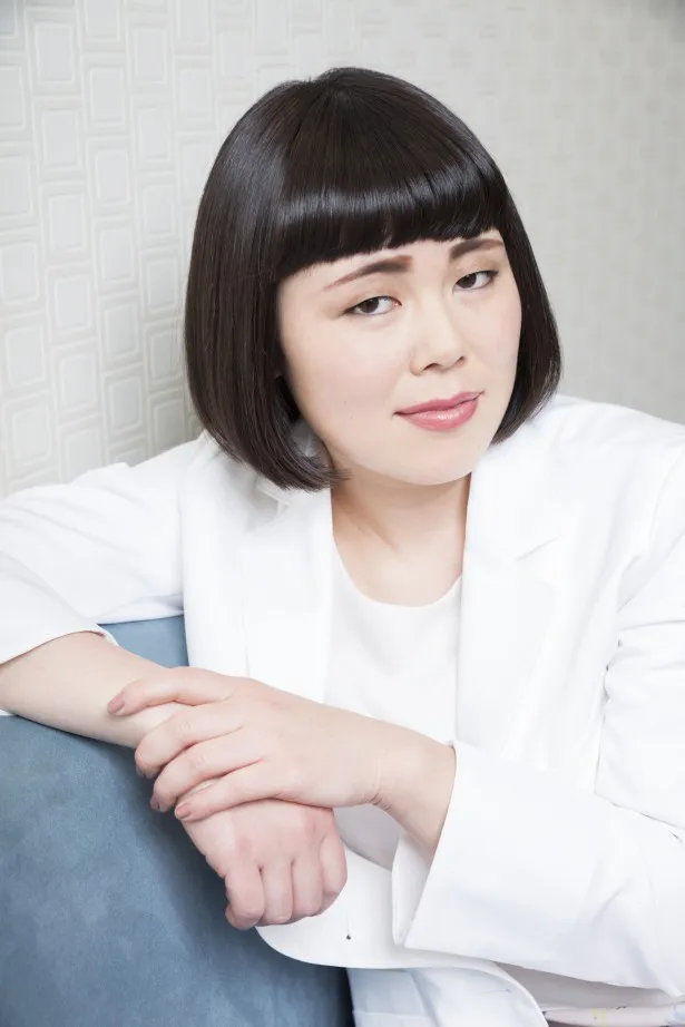 4月13日(木)スタートの「人は見た目が100パーセント」（フジ系）で女優デビューを果たすブルゾンちえみ