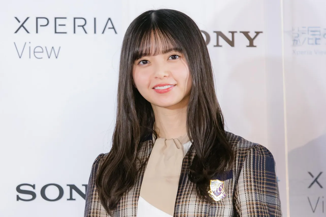 「Xperia View × 乃木坂46 VRコンテンツ発表会」に登壇した齋藤飛鳥