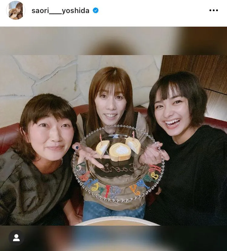 ※吉田沙保里公式Instagram(saori___yoshida)より