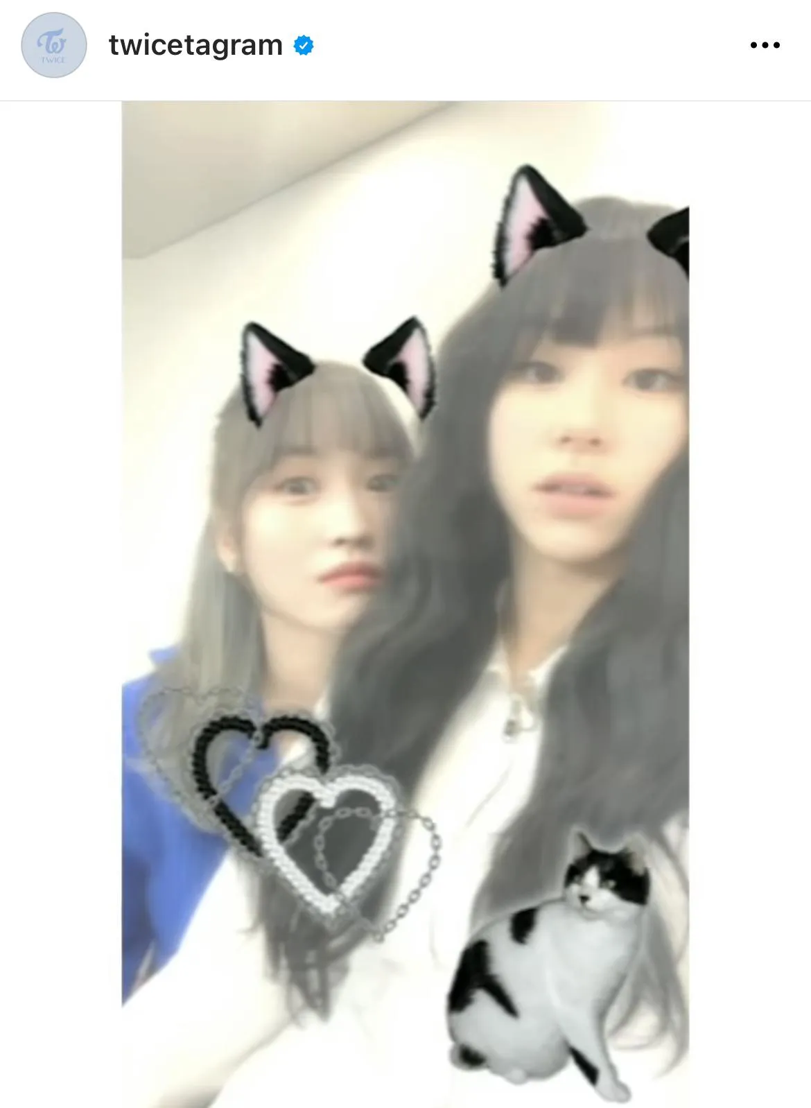 ※TWICEオフィシャルInstagram(twicetagram)より