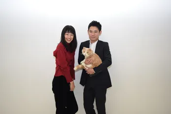 ネコと共演した伊藤淳史&忽那汐里「私たちは脇役だから(笑)」