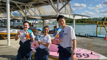 かまいたち山内「1000万円するスニーカーが欲しい」　50万円を軍資金にボートレースに挑戦＜かまいちょぱ＞