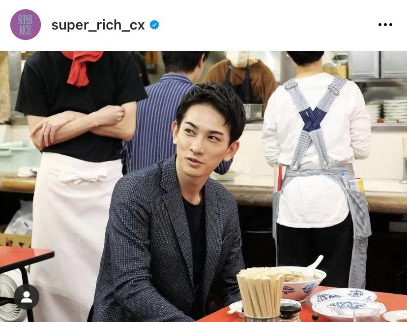 ※「SUPER RICH」公式Instagram(super_rich_cx)より