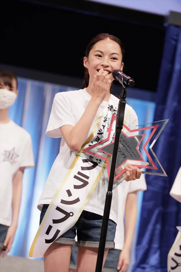 【写真を見る】グランプリを受賞した山木雪羽那さん