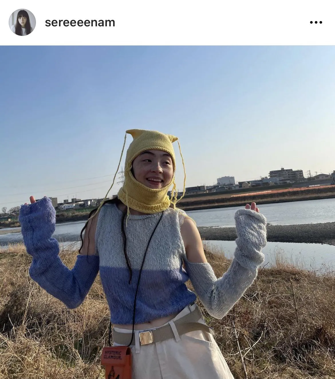 ※モトーラ世理奈オフィシャルInstagram(sereeeenam)より