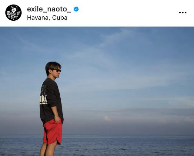 ※写真はEXILE NAOTOオフィシャルInstagram(exile_naoto_)より