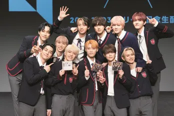 INIがデビュー日当日にリリース記念生配信イベントを開催!「僕たちについてきてください」<イベントリポート>