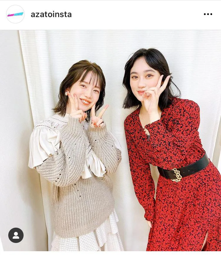  ※「あざとくて何が悪いの？」公式Instagram(azatoinsta)より