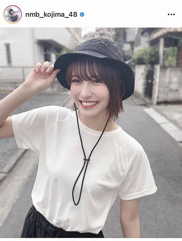 画像 Nmb48小嶋花梨 そわそわしました 私服姿の美脚ぶりに スタイル良すぎ めちゃくちゃ美脚 の声 16 22 Webザテレビジョン