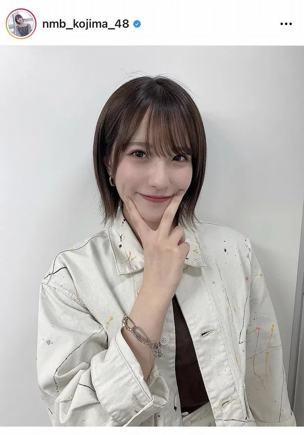 画像 Nmb48小嶋花梨 そわそわしました 私服姿の美脚ぶりに スタイル良すぎ めちゃくちゃ美脚 の声 21 22 Webザテレビジョン