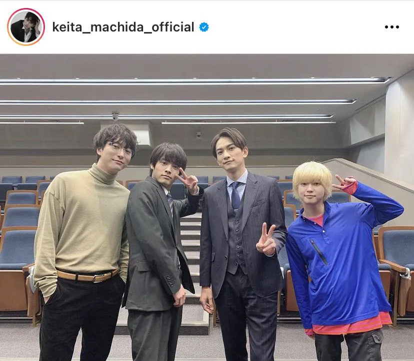 ※町田啓太オフィシャルInstagram(keita_machida_official)より