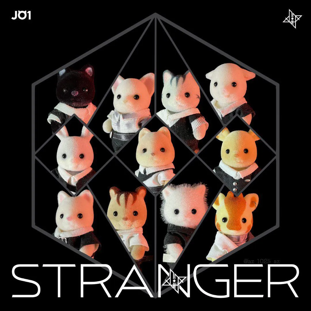 JO1の4thシングル「STRANGER」ジャケットをシルバニアで完全再現