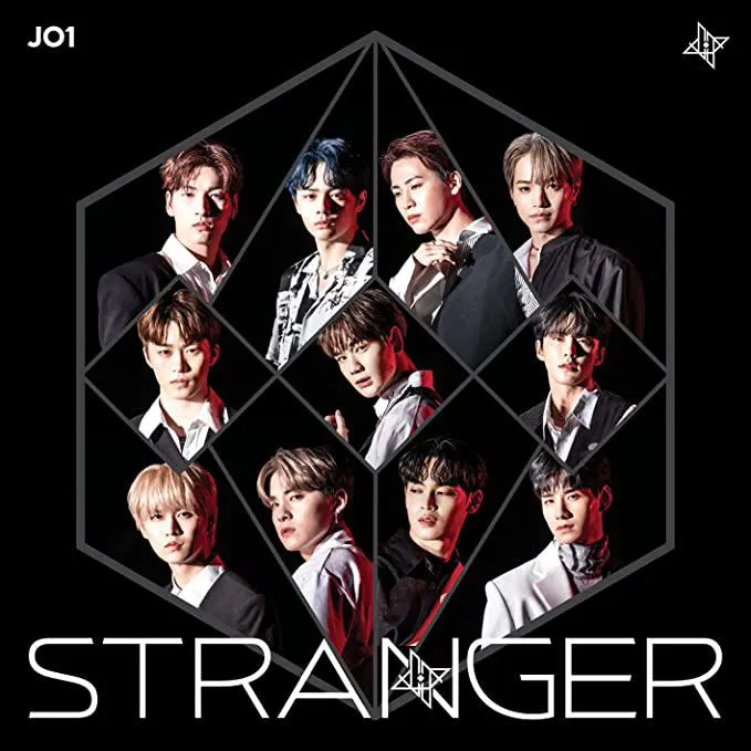 JO1の4thシングル「STRANGER」ジャケット