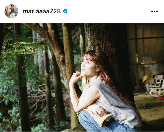 ※谷まりあ公式Instagram(mariaaaa728)より