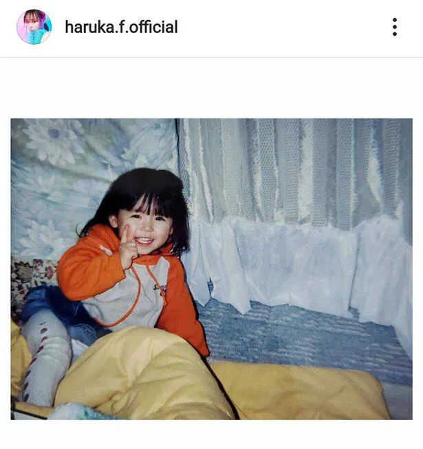 ※福原遥オフィシャルInstagram(haruka.f.official)より