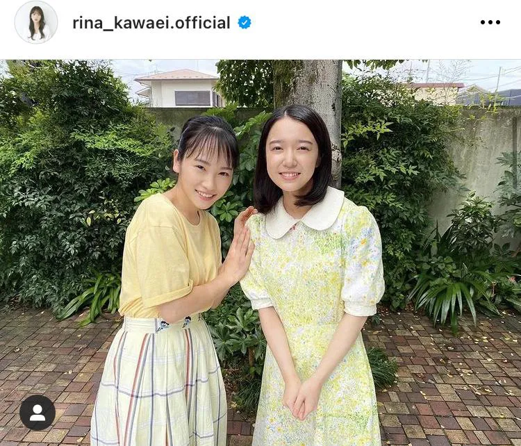 ※川栄李奈公式Instagram(rina_kawaei.official)より