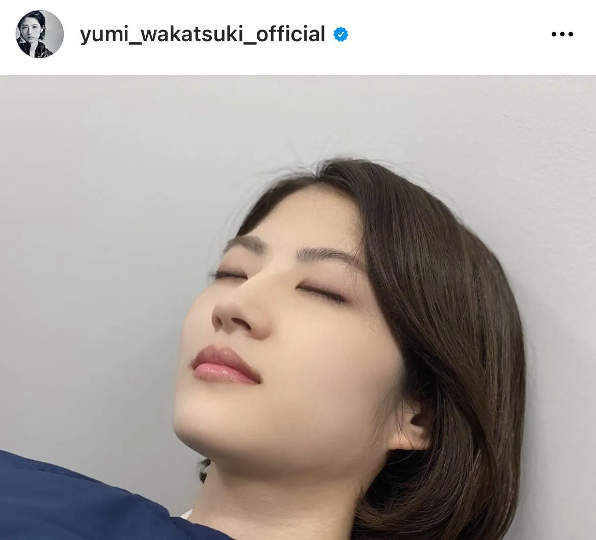 ※若月佑美オフィシャルInstagram(yumi_wakatsuki_official)より