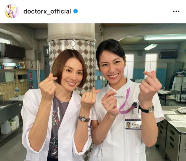 ※画像は「ドクターX ～外科医・大門未知子～」(doctorx_official)公式Instagramより