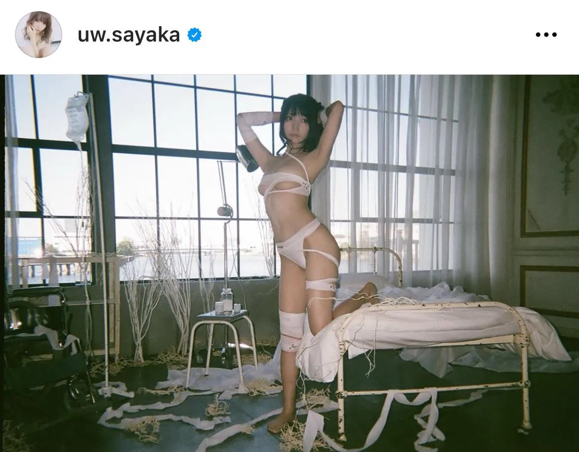 ※似鳥沙也加オフィシャルInstagram(uw.sayaka)より