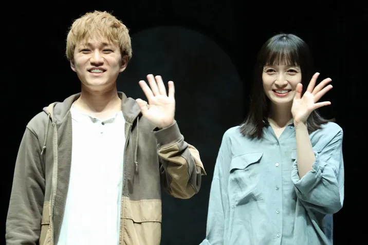 舞台「LUNGS(ラングス)」公開ゲネプロ・取材会に神山智洋＆奥村佳恵が登壇