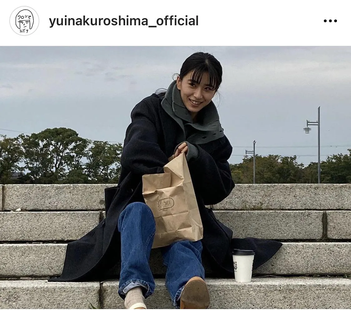 ※画像は黒島結菜マネジャー(yuinakuroshima_official)Instagramのスクリーンショット