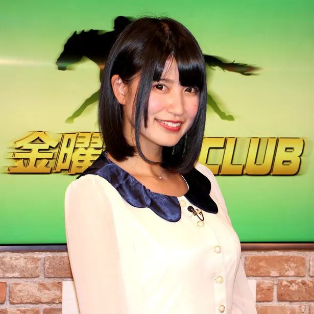 「金曜競馬CLUB」アシスタントとなった原奈津子